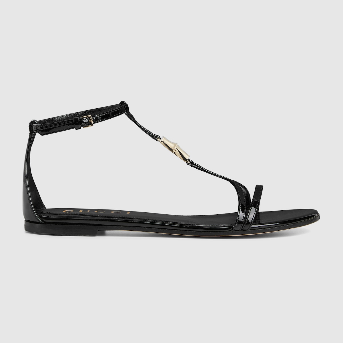 Gucci Women’s thong sandal with Bamboo - Image 1